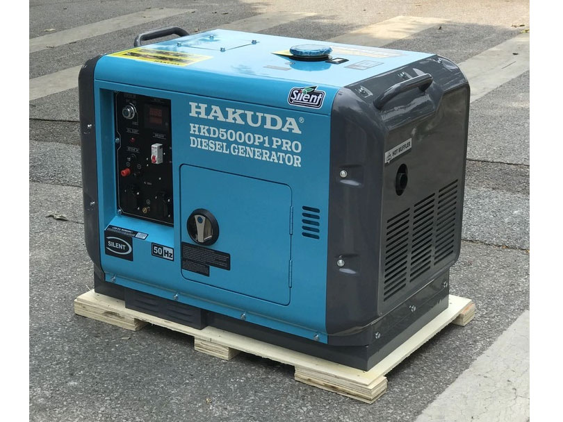 Máy phát điện chạy dầu Hakuda HKD5000P1 PRO 