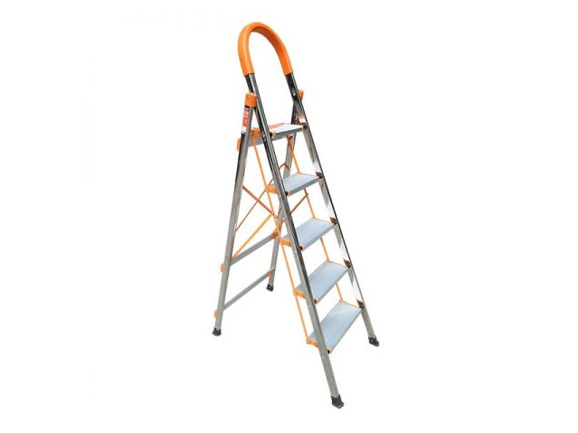 Thang ghế inox tay vịn 5 bậc Ameca AMG-5IN