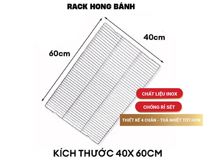 Khay rack hong bánh
