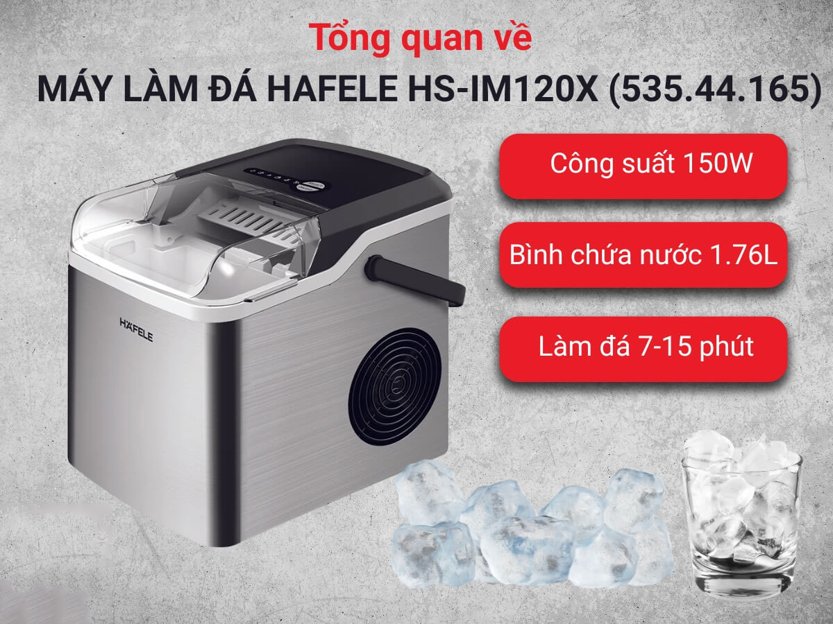 Máy làm đá Hafele HS-IM120X