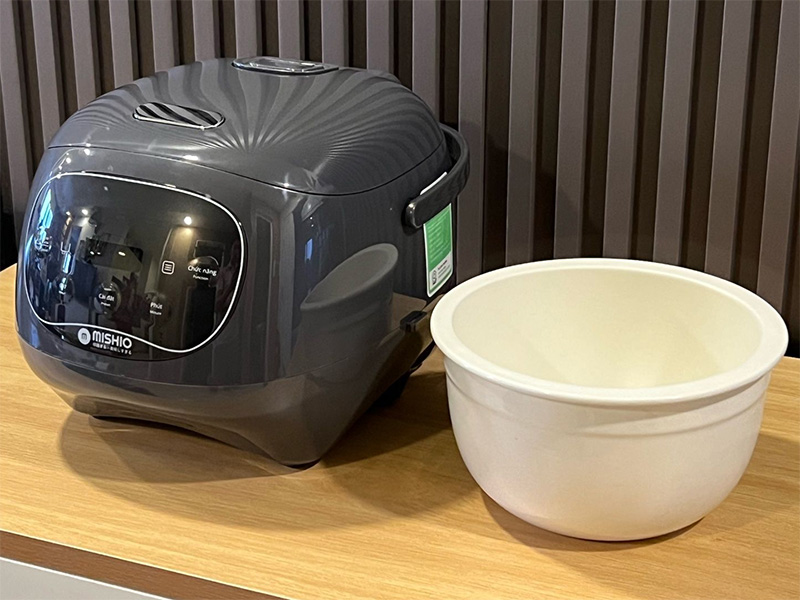 Nồi cơm điện sứ dưỡng sinh Mishio MK365