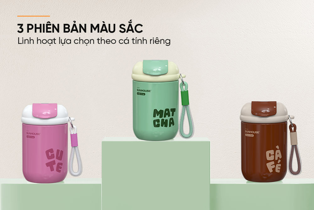 Bình giữ nhiệt Flavor Up Sunhouse KS-TU400FG