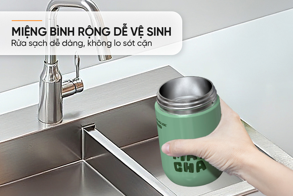Bình giữ nhiệt Sunhouse KS-TU400FG (400ml)