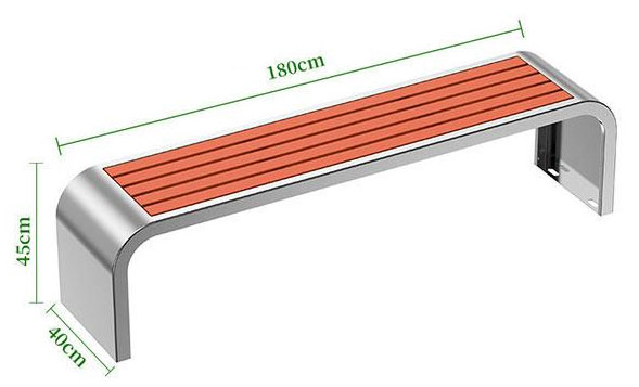 Ghế công viên 180cm 