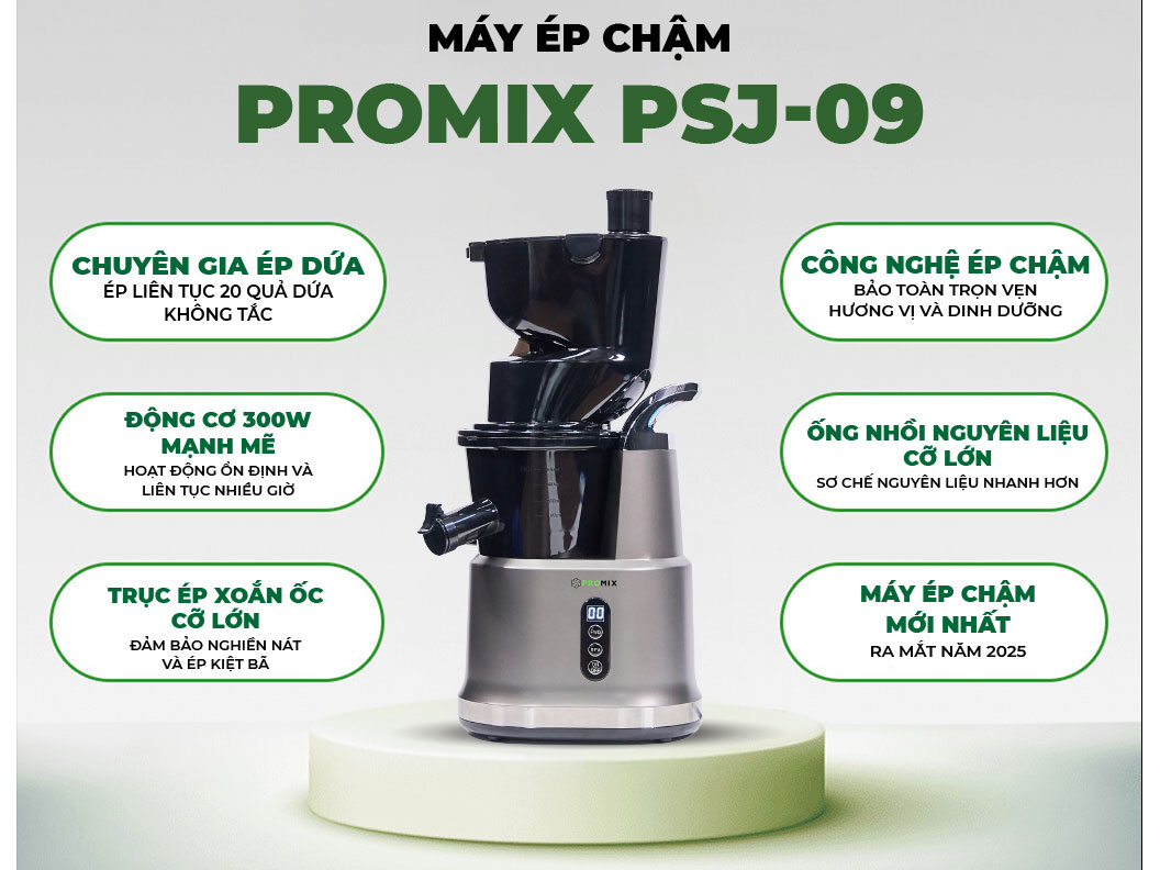 Máy ép chậm Promix  