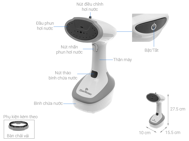 Bàn ủi hơi nước cầm tay 