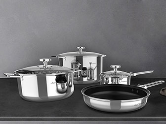 Bộ nồi inox Junger CWJ-070 bộ nồi inox Junger CWJ-070