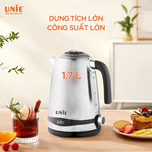 Ấm siêu tốc UNIE UEK1761S có dung tích 1,7 lít