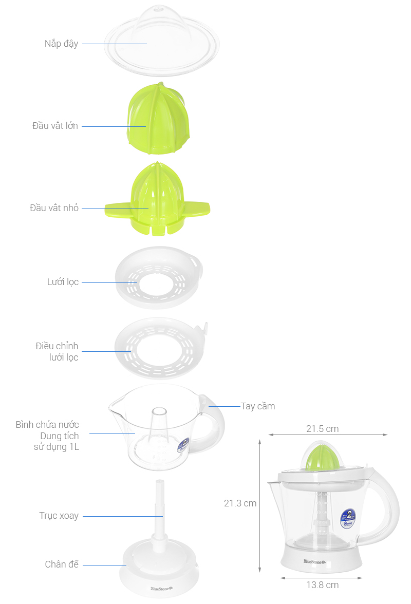 Máy vắt cam BlueStone CJB-1129 