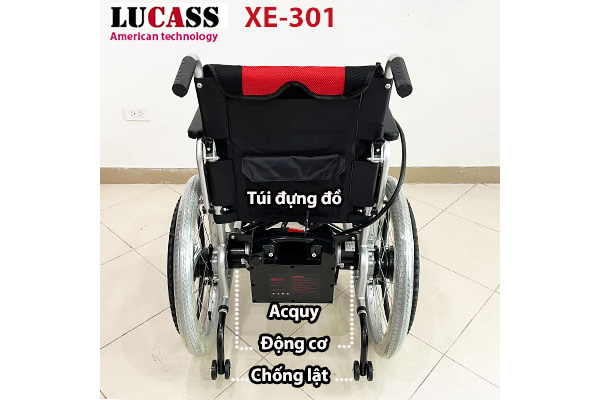 Xe lăn điện Lucass