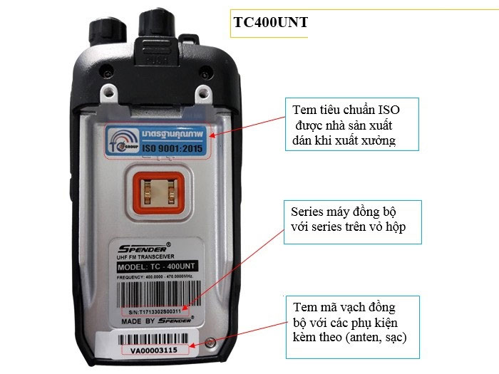 Spender TC-400UNTs