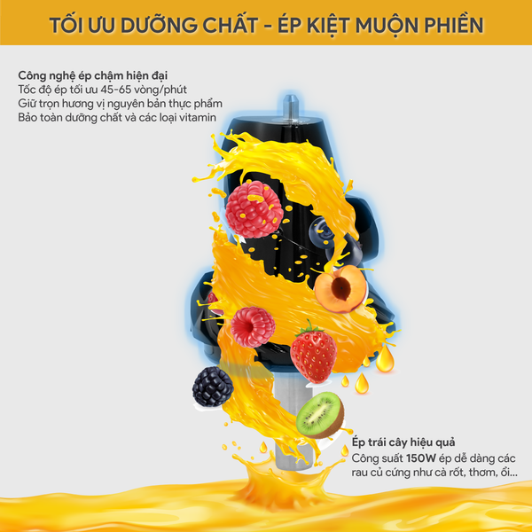 Máy ép chậm BlueStone 