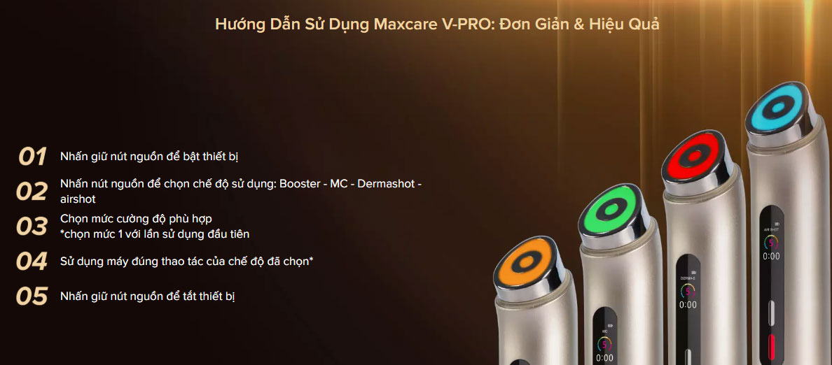 Máy nâng cơ trẻ hóa Maxcare V-PRO