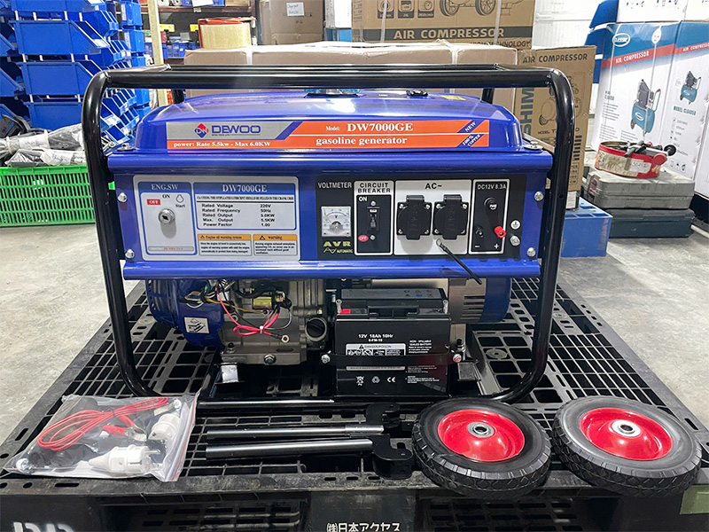 Máy phát điện chạy xăng Dewoo DW7000GE