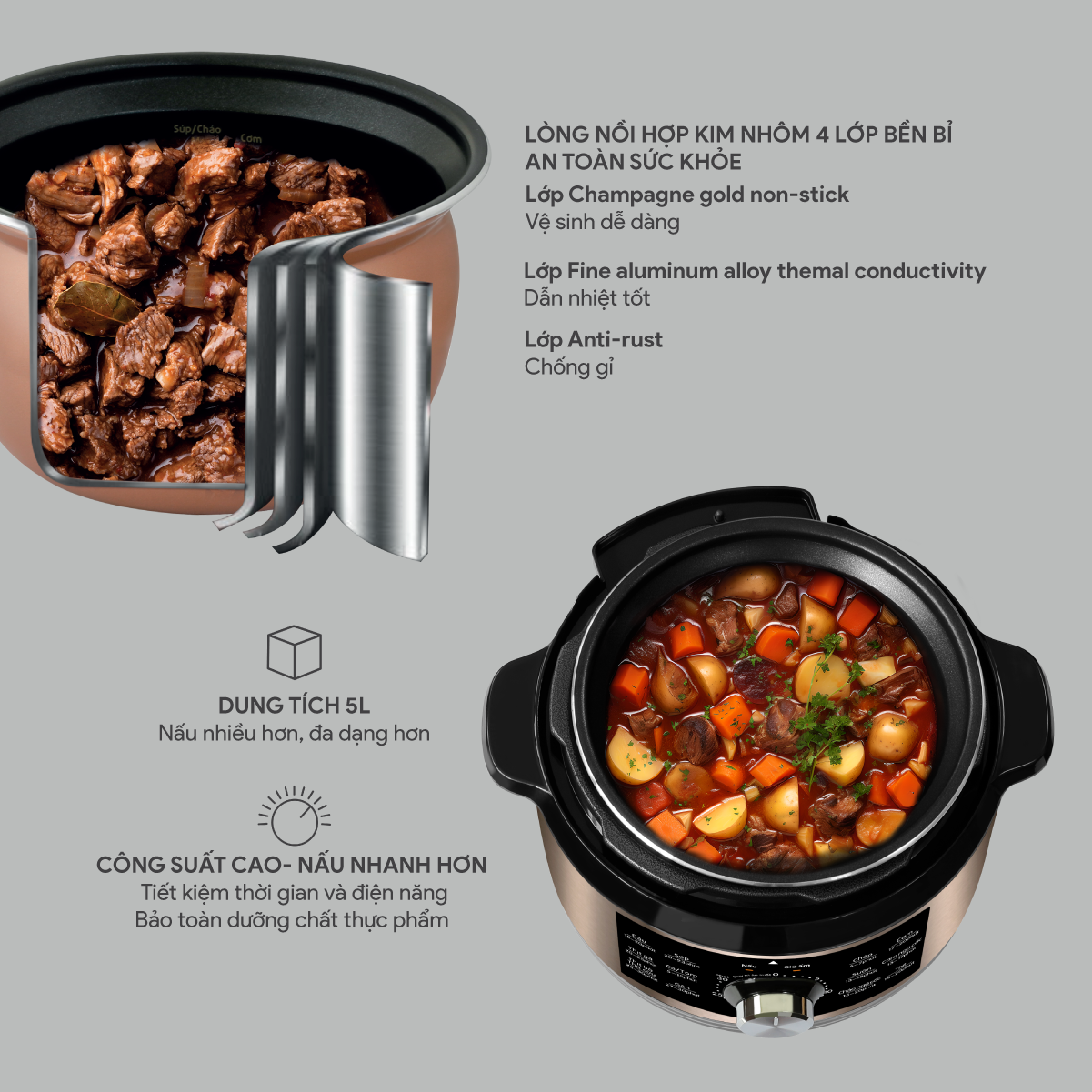 Nồi áp suất điện  