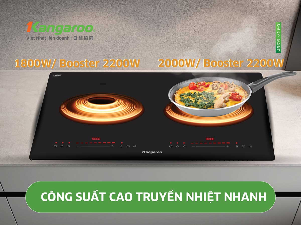 Bếp từ lắp âm Kangaroo KGIC44D1C