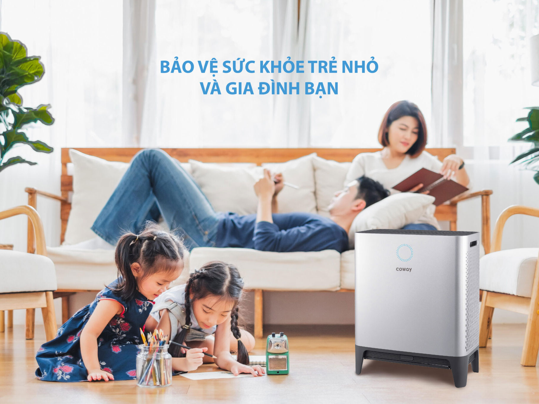 Máy lọc không khí Coway Platform 600 AP-2318D