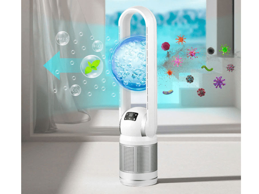 Máy lọc không khí tích hợp chức năng quạt mát Koala King KAP-001