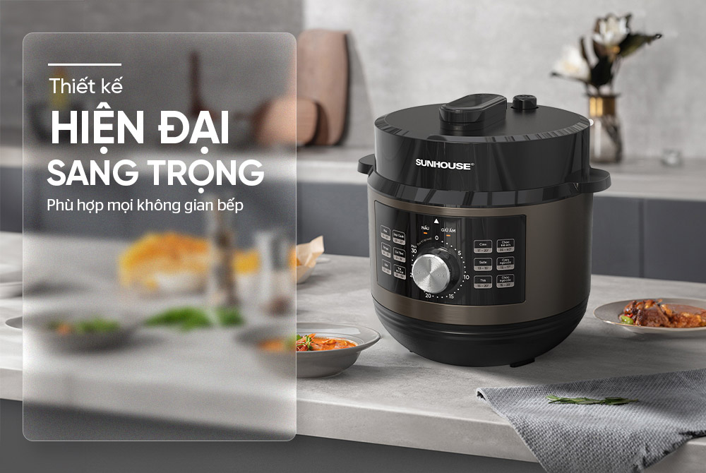 Nồi áp suất điện đa năng Sunhouse SHD1656
