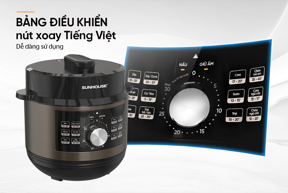 Nồi áp suất điện đa năng 