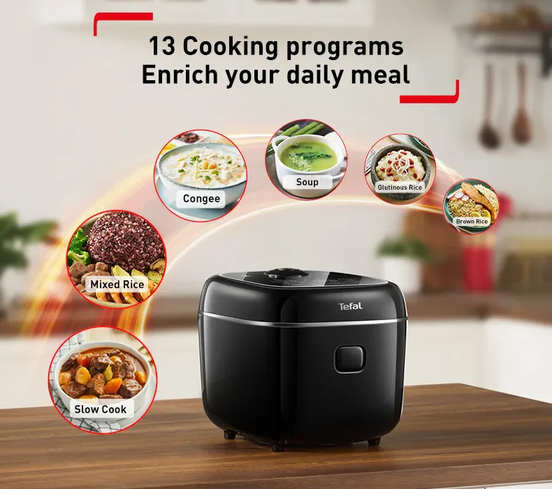 Nồi cơm điện Tefal Delirice Max RK7778Y0
