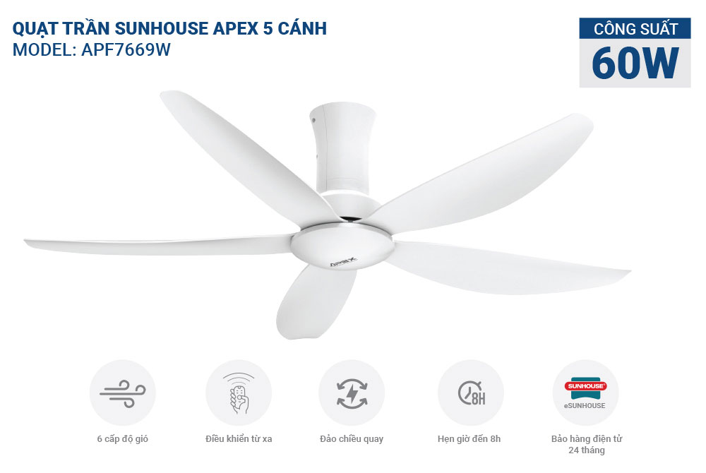 Quạt trần APF7669W