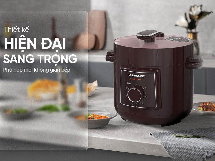 Nồi áp suất điện đa năng Sunhouse SHD1540