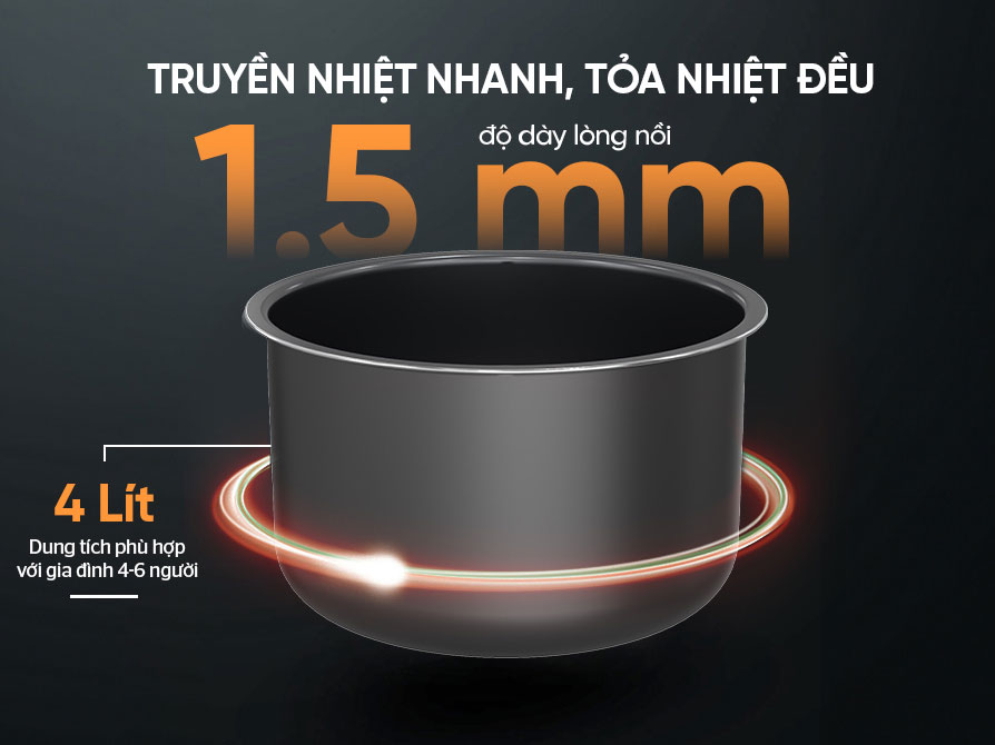 Nồi áp suất điện đa năng  