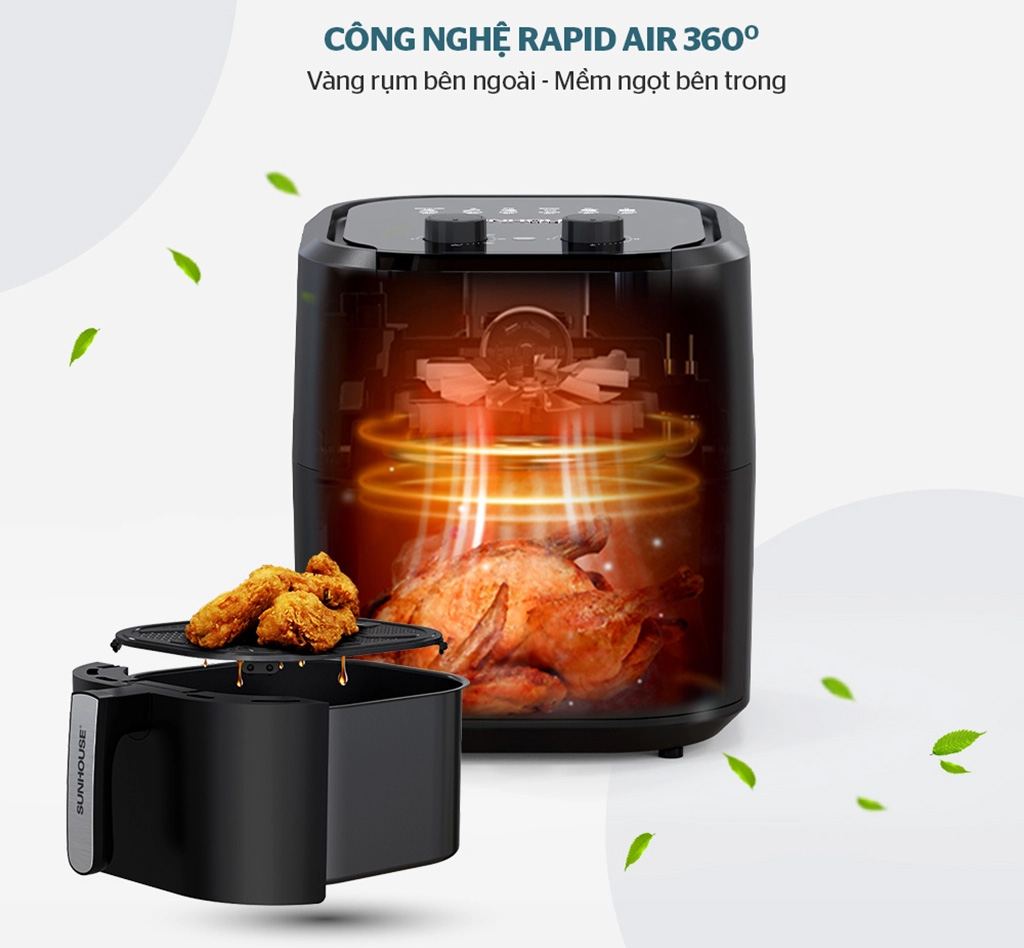 Nồi chiên không dầu Sunhouse SHD4037