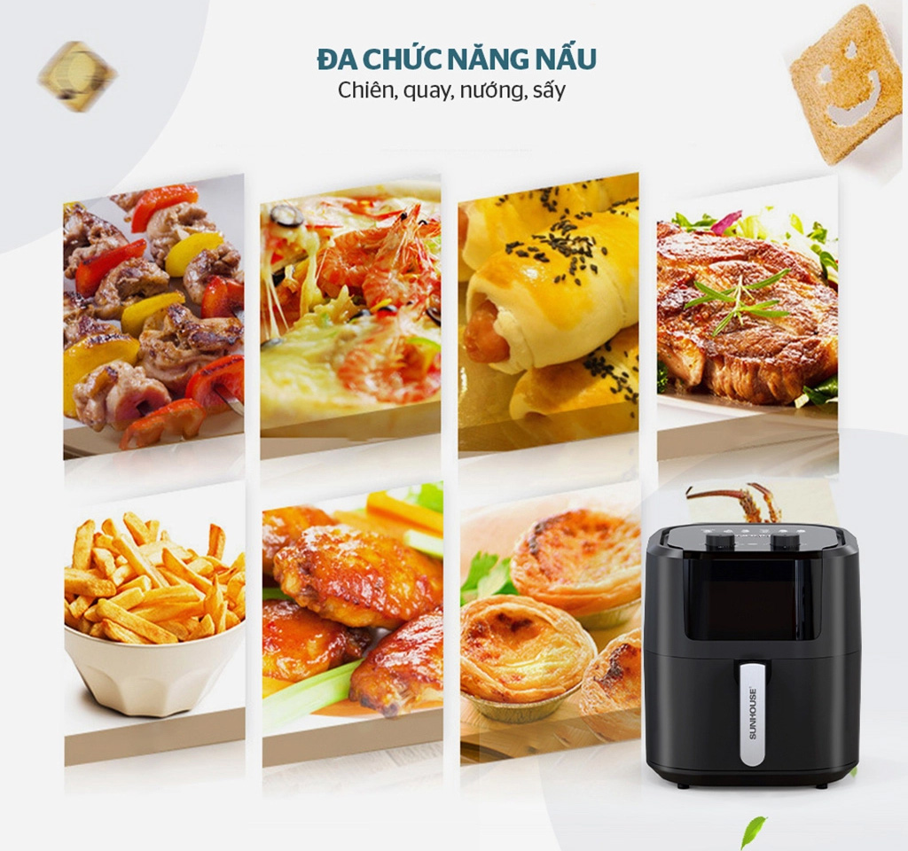 Nồi chiên 9L Sunhouse SHD4037