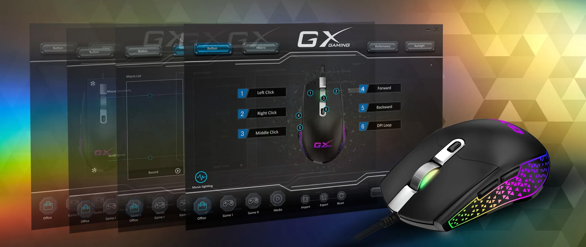 Chuột Genius Scorpion M705