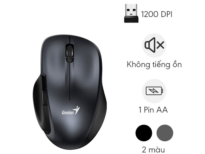 Chuột không dây Genius Ergo 8200S