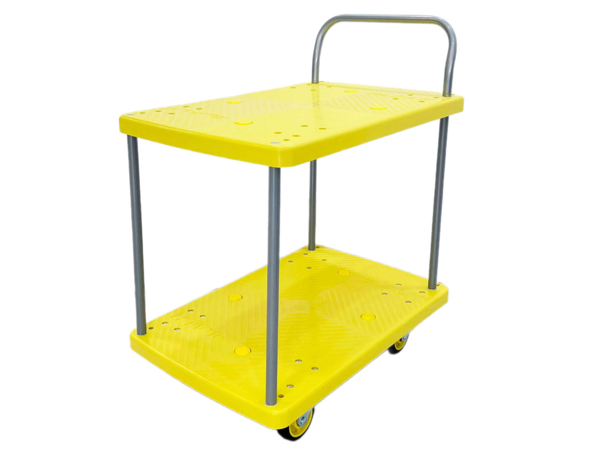 Xe đẩy hàng sàn nhựa Sumika T170-T2 (2 tầng)