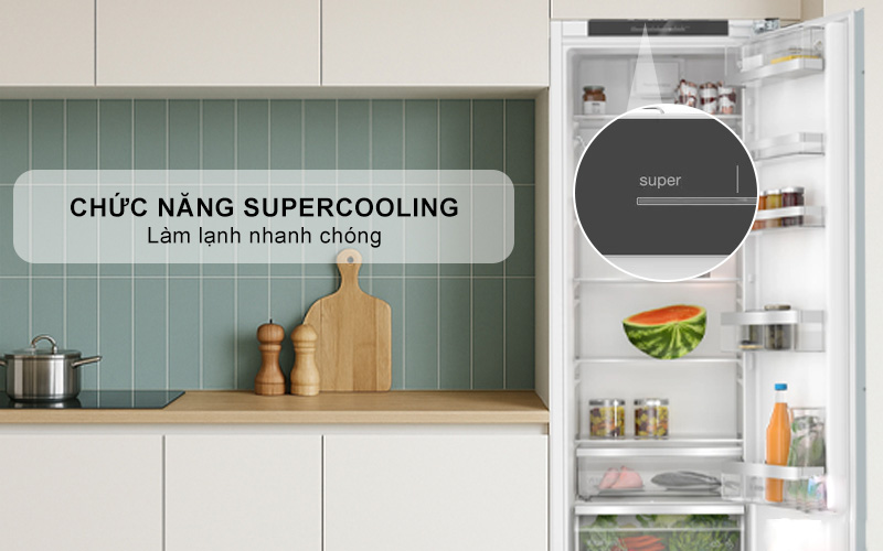 Tủ mát âm tủ toàn phần Bosch KIR81ADD0