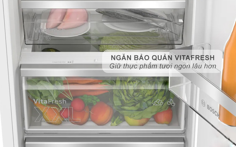 Tủ mát âm tủ toàn phần Bosch KIR81ADD0 series 6