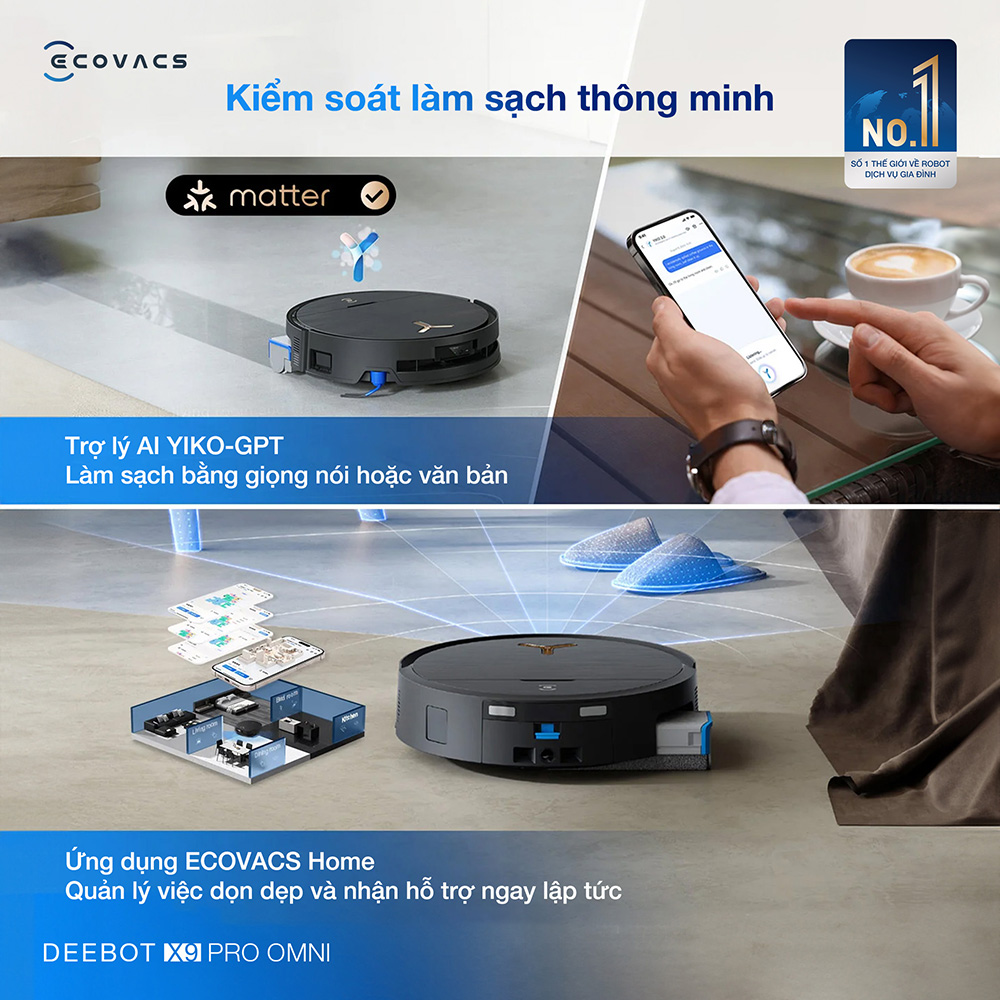 Ecovacs Deebot X9 Pro Omni
