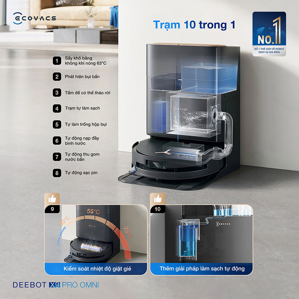 Deebot X9 Pro Omni