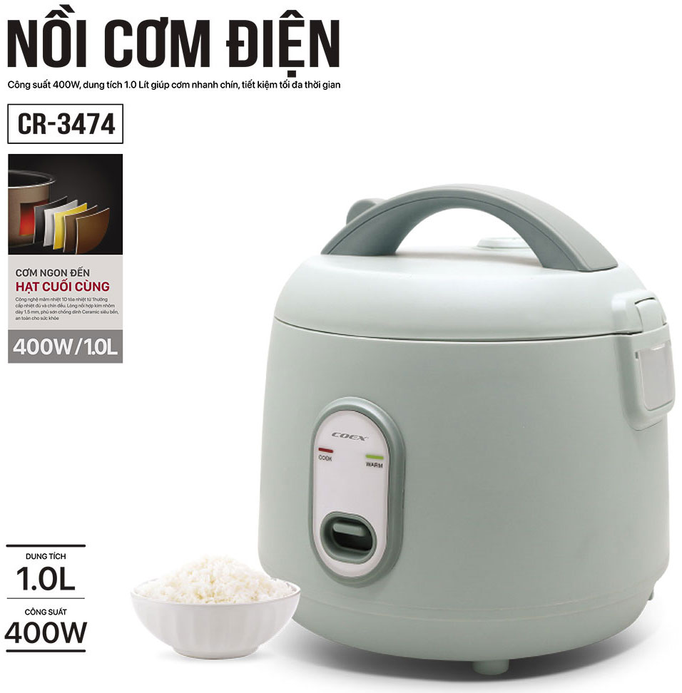 Nồi cơm điện Coex CR-3474 