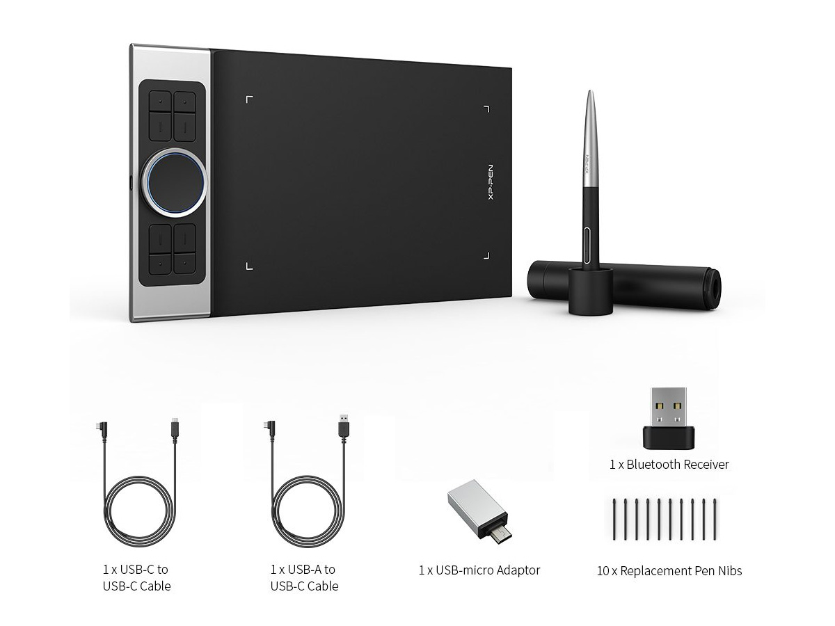 Bảng vẽ điện tử XP-Pen Deco Pro Small wireless (SW) kết nối IOS, android