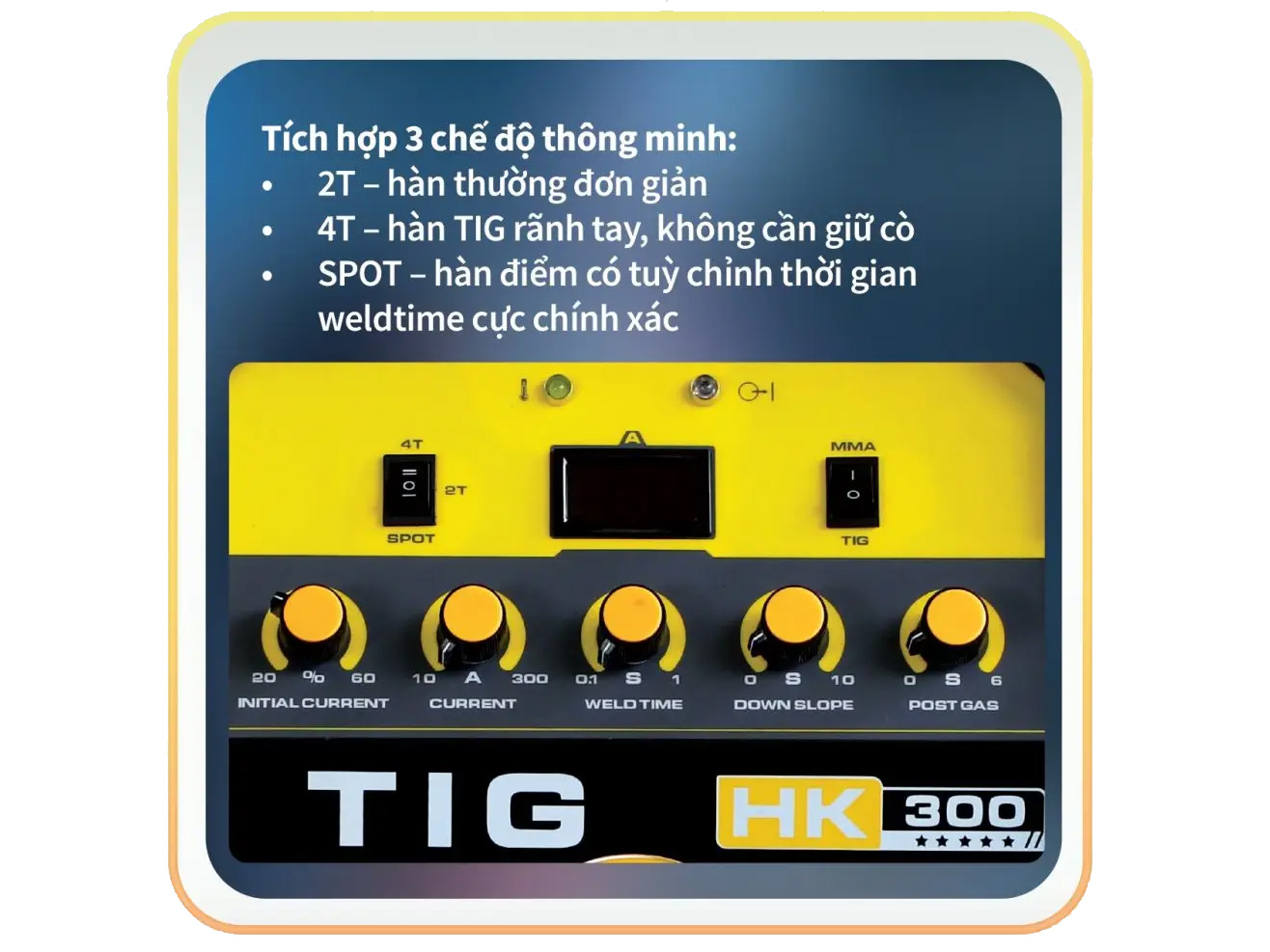 Hồng Ký Master HKTIG300A