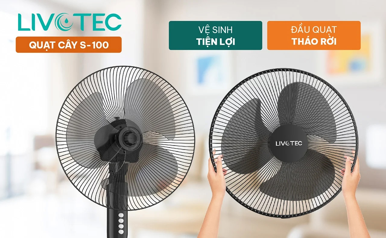 Quạt đứng Livotec S-100