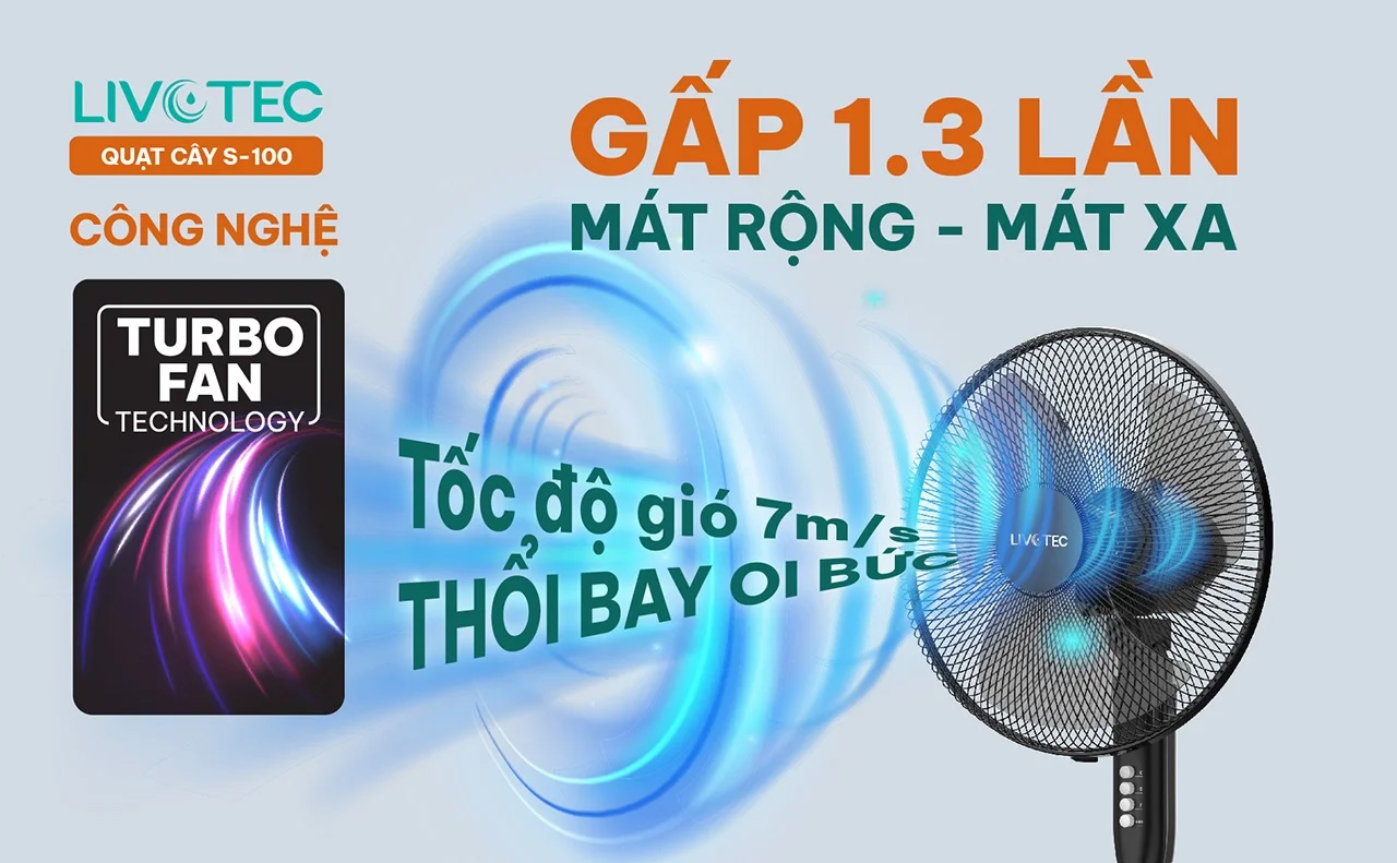 Quạt cây Livotec  