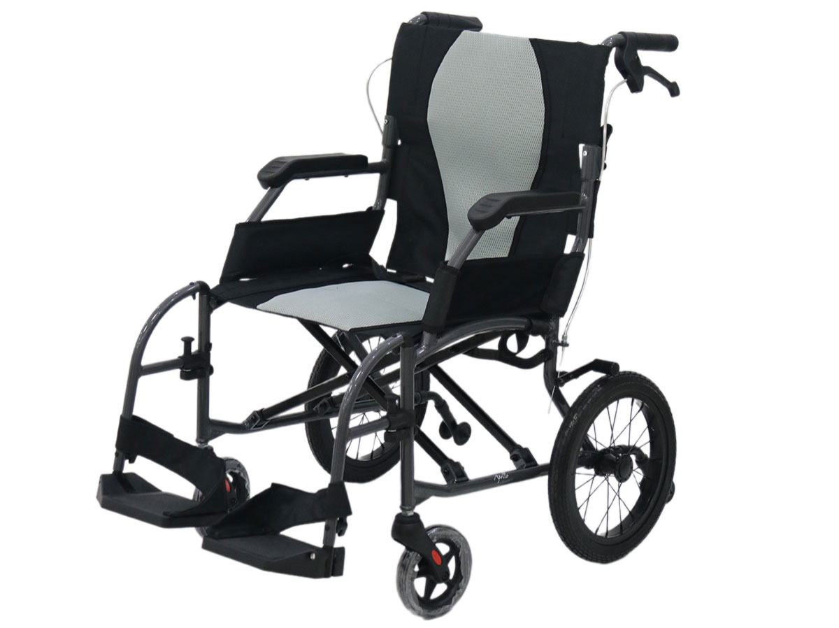 Xe lăn nhôm du lịch cao cấp GBM-401