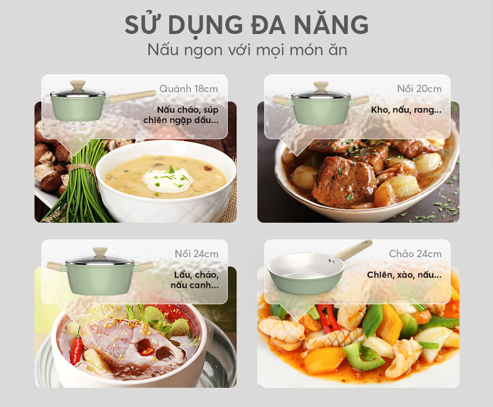 Bộ nồi chống dính