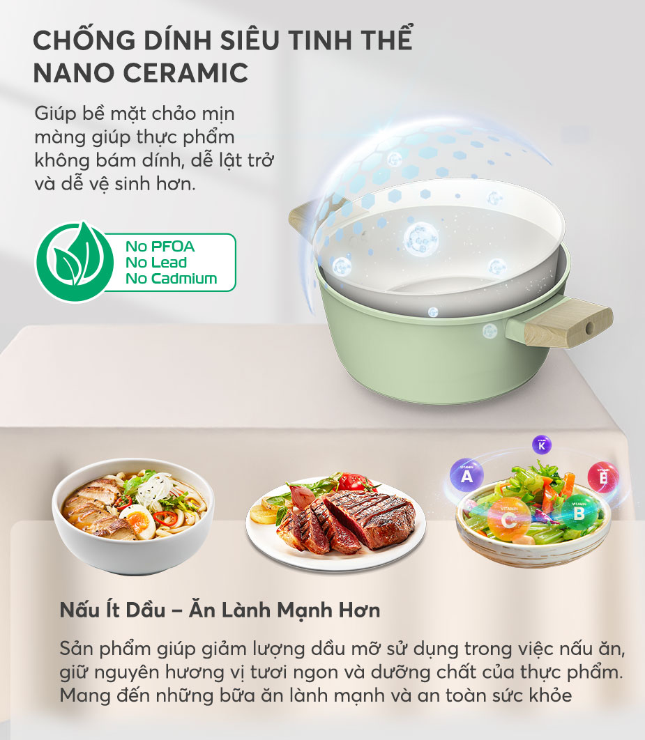 Bộ nồi chống dính