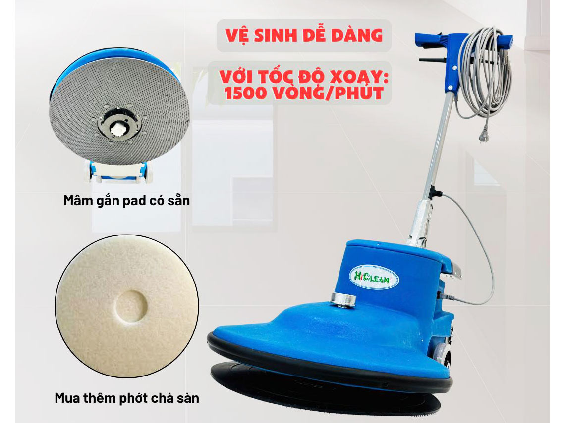 Máy đánh bóng sàn HiClean HC1500