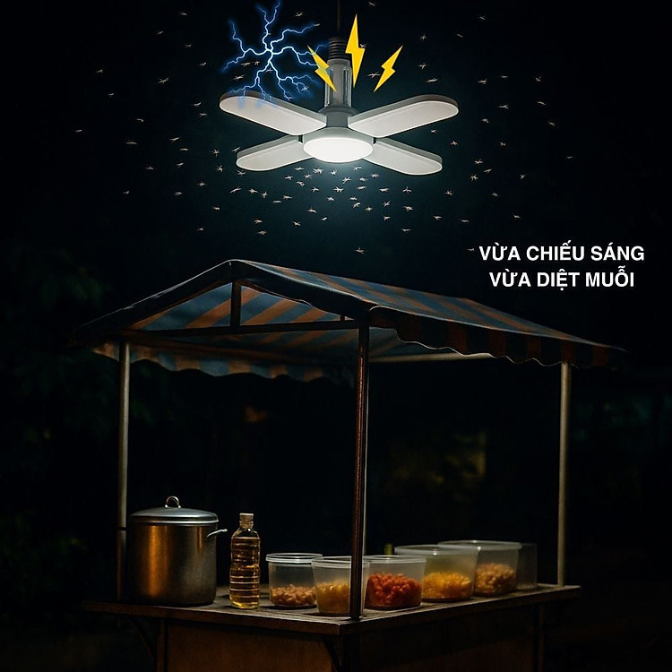 Đèn LED diệt muỗi Kachi MK409