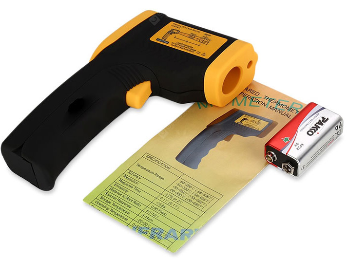 Súng đo nhiệt độ từ xa 380 độ Total Meter DT8380