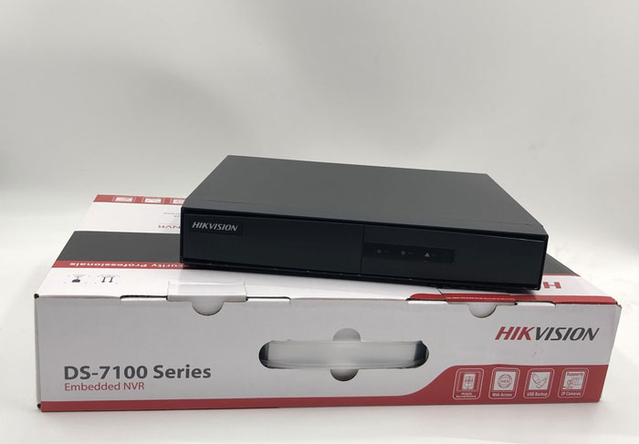 đầu ghi hình Hikvision DS-7104NI-Q1/M có kiểu dáng hiện đại