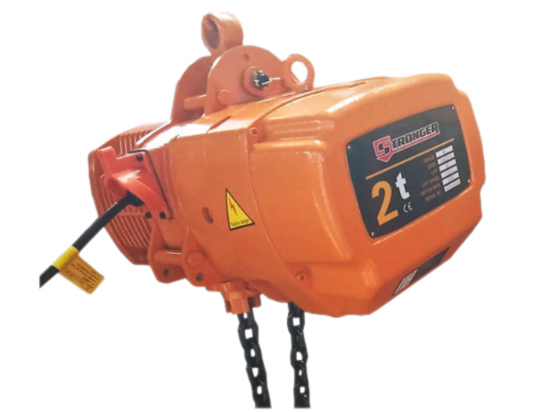 Palang xích điện Stronger 2T 4m Single Fall (Loại treo cố định)